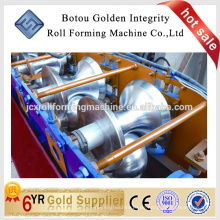 Gebrauchte Farbe Stahl Metall Dach Ridge Cap Fliese Cold Roll Forming Machine / Making Machine China